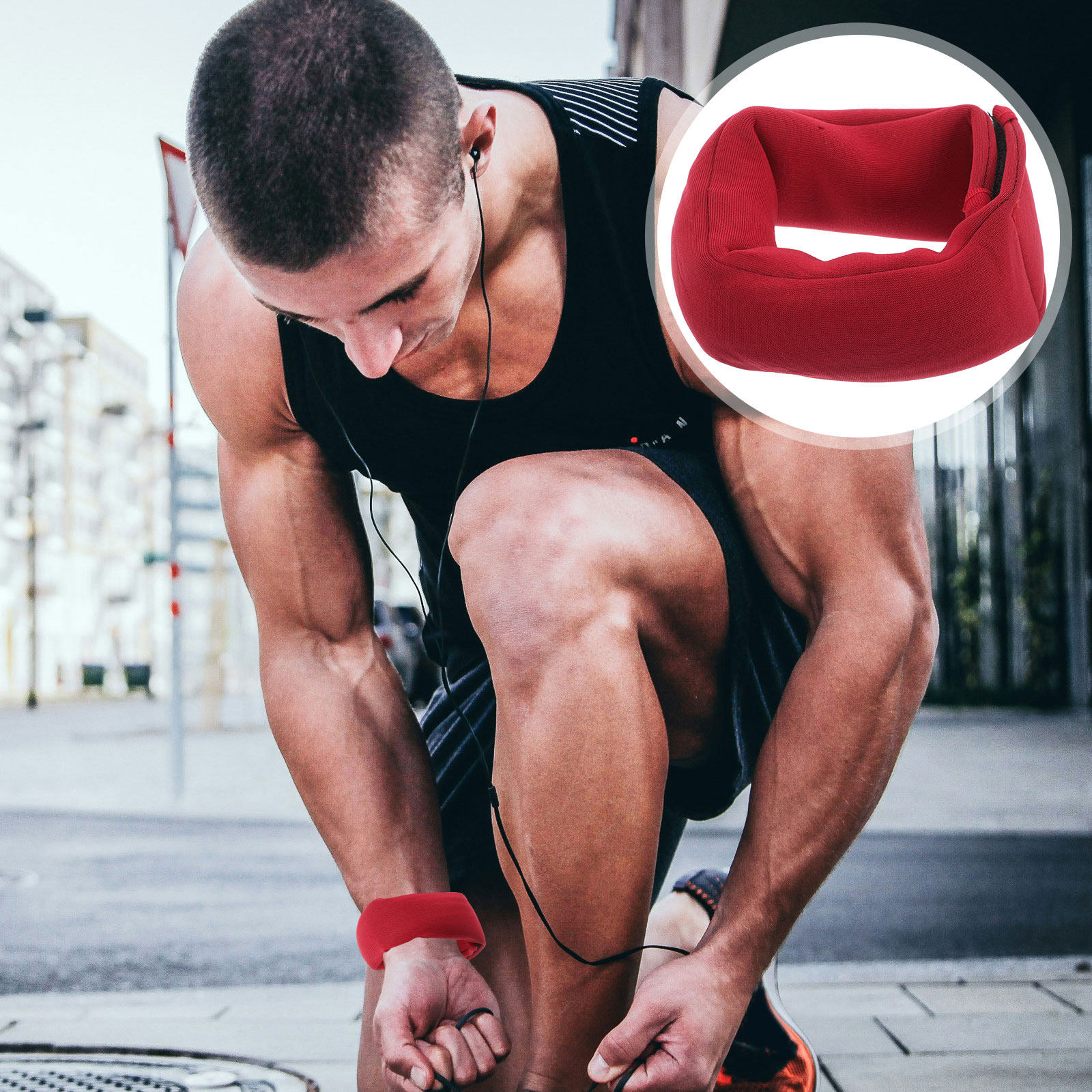 Yoga Sandbag Weight - Beban yang Dapat Disesuaikan untuk Pergelangan