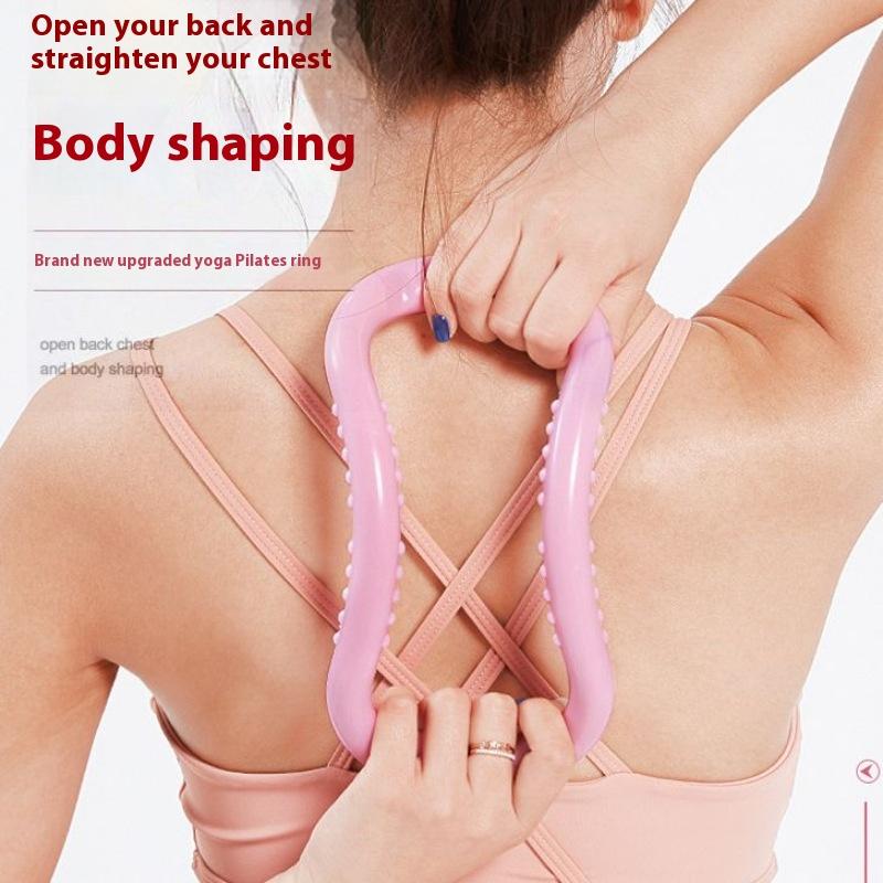 Pilates Yoga Ring - Alat Peregangan Yoga Pilates, Lingkaran untuk