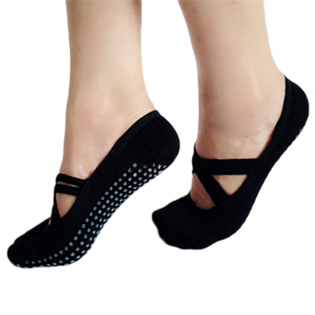 Pilates Yoga Workout - 2 Pasang Kaus Kaki Yoga Wanita