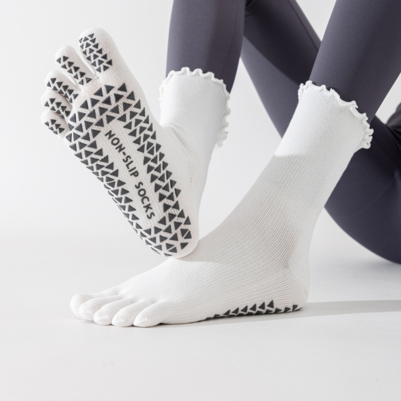 Kaus Kaki Yoga Anti-Selip deng - Pilates Yoga Workout ulasan dan harga