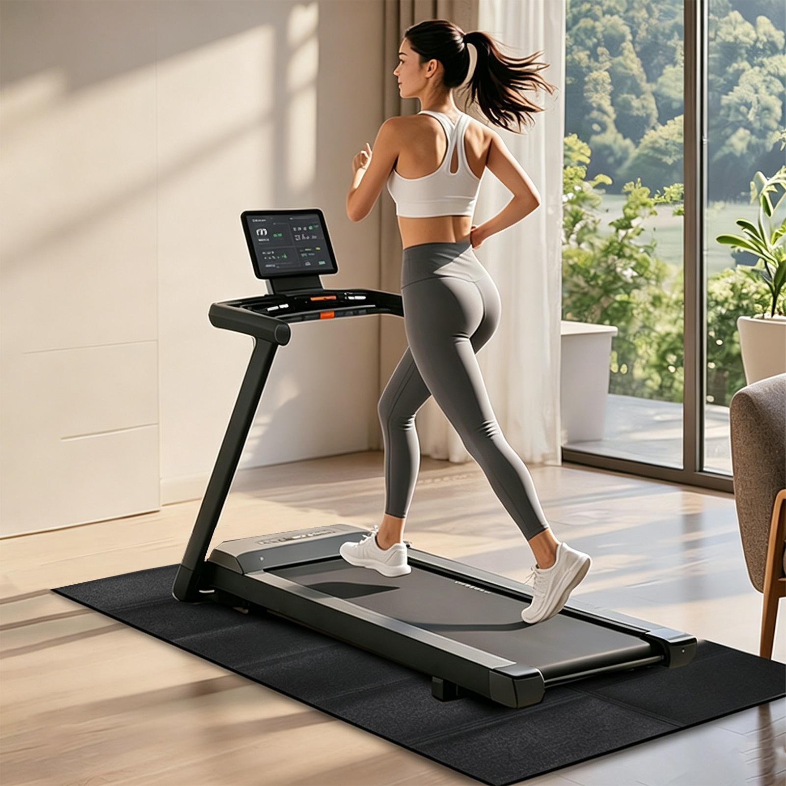Alas Treadmill Penyerap Getara - Pilates Yoga Outfit ulasan dan harga