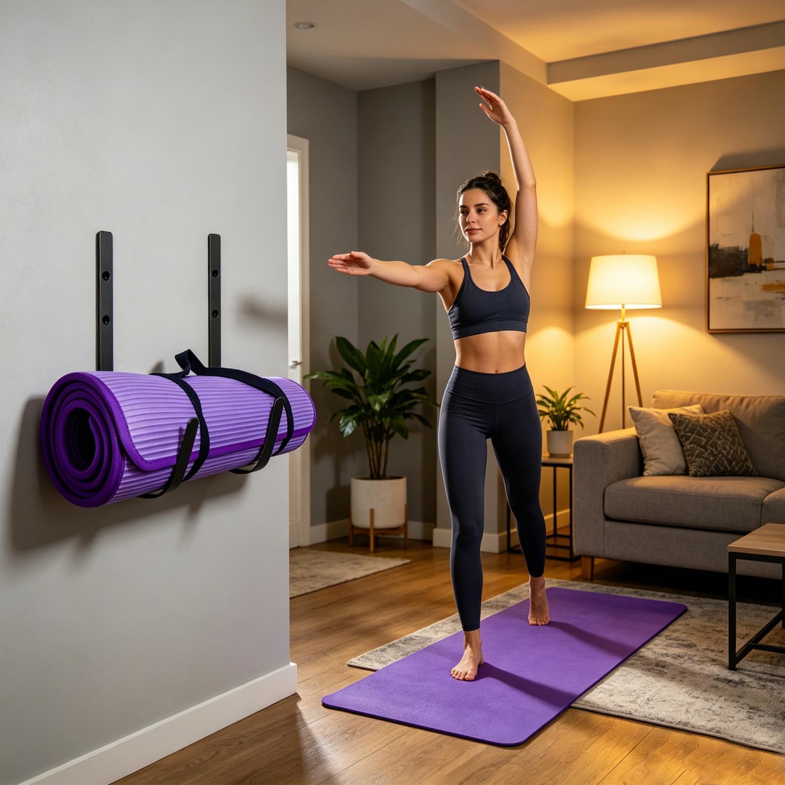 Rak Penyimpanan Matras Yoga de - Pilates Yoga Room ulasan dan harga