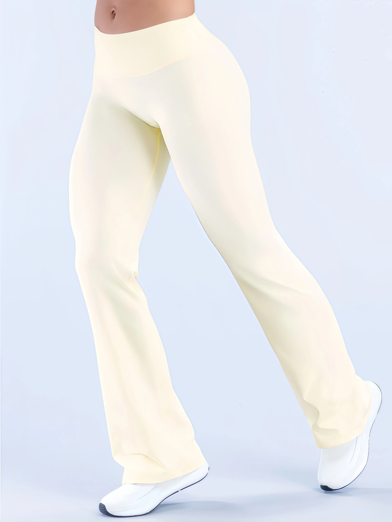 HISTELLO Origin Flares Celana  - Pilates Yoga Outfit ulasan dan harga
