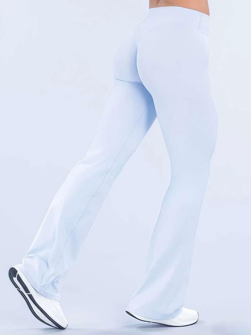 HISTELLO Origin Flares Celana  - Pilates Yoga Outfit ulasan dan harga