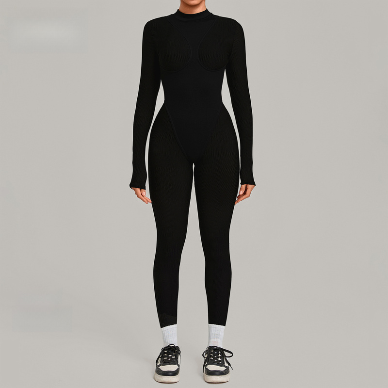 Jumpsuit Yoga Wanita dengan Ba - Pilates Yoga Workout ulasan dan harga