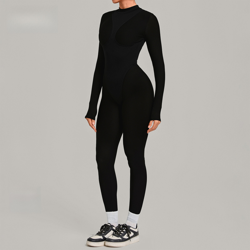 Jumpsuit Yoga Wanita dengan Ba - Pilates Yoga Workout ulasan dan harga
