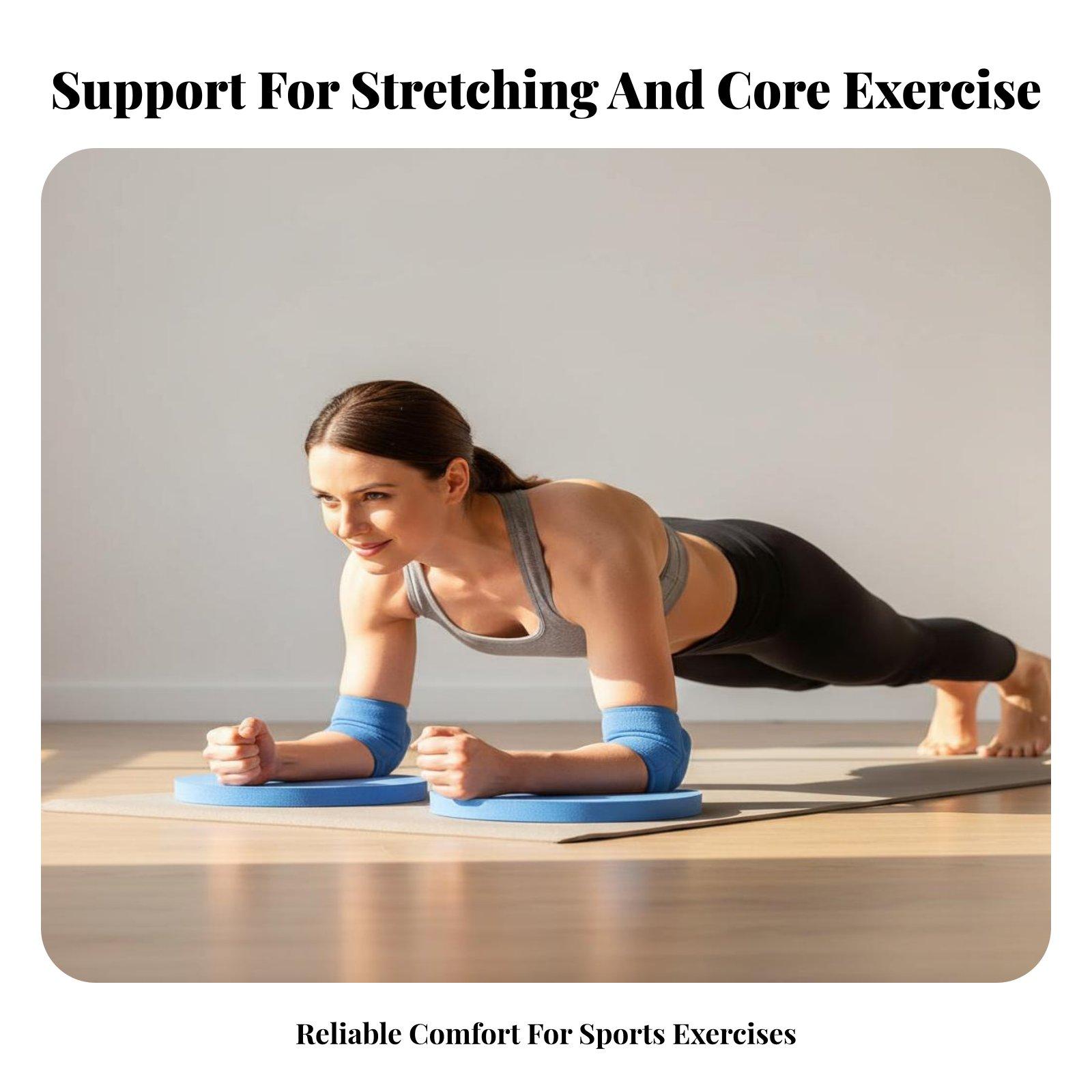Bantalan Siku Yoga Bulat 2 Bua - Pilates Yoga Joint ulasan dan harga
