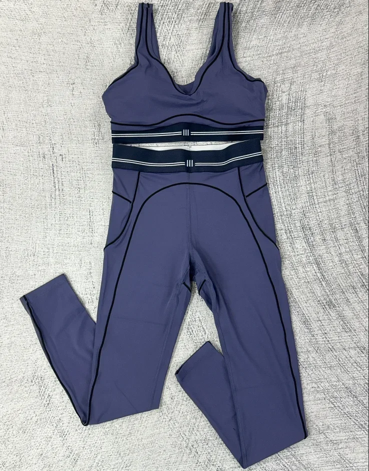 Tank Top dan Celana Dua Potong - Pilates Yoga Workout ulasan dan harga