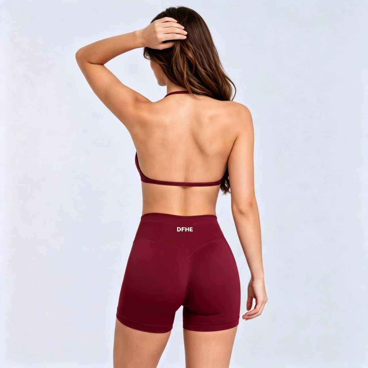 Celana Pendek Yoga Wanita DFHE - Pilates Yoga Outfit ulasan dan harga