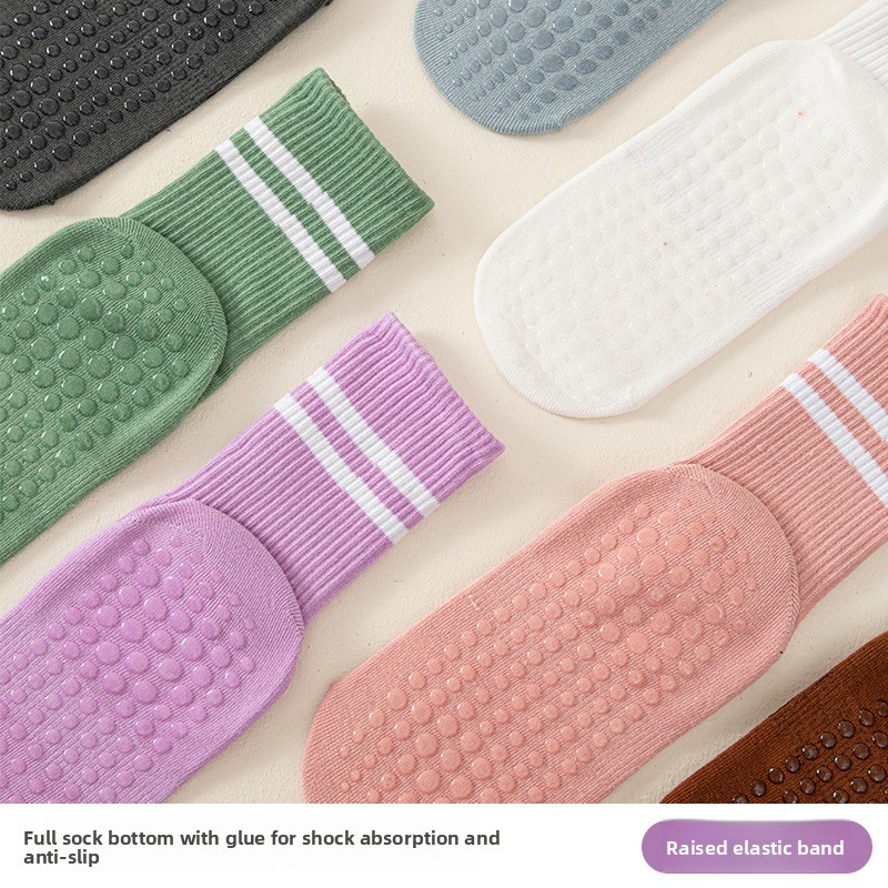 Kaos Kaki Wanita Setengah Beti - Pilates Yoga Workout ulasan dan harga