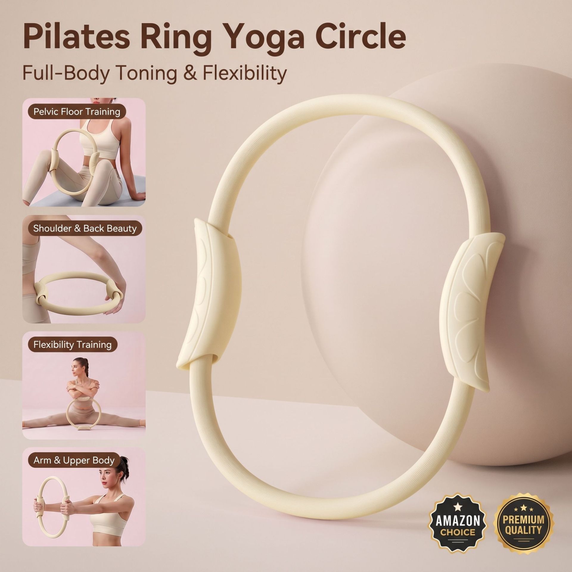 Ring Pilates, Ring Yoga, Alat  - Pilates Yoga Ring ulasan dan harga