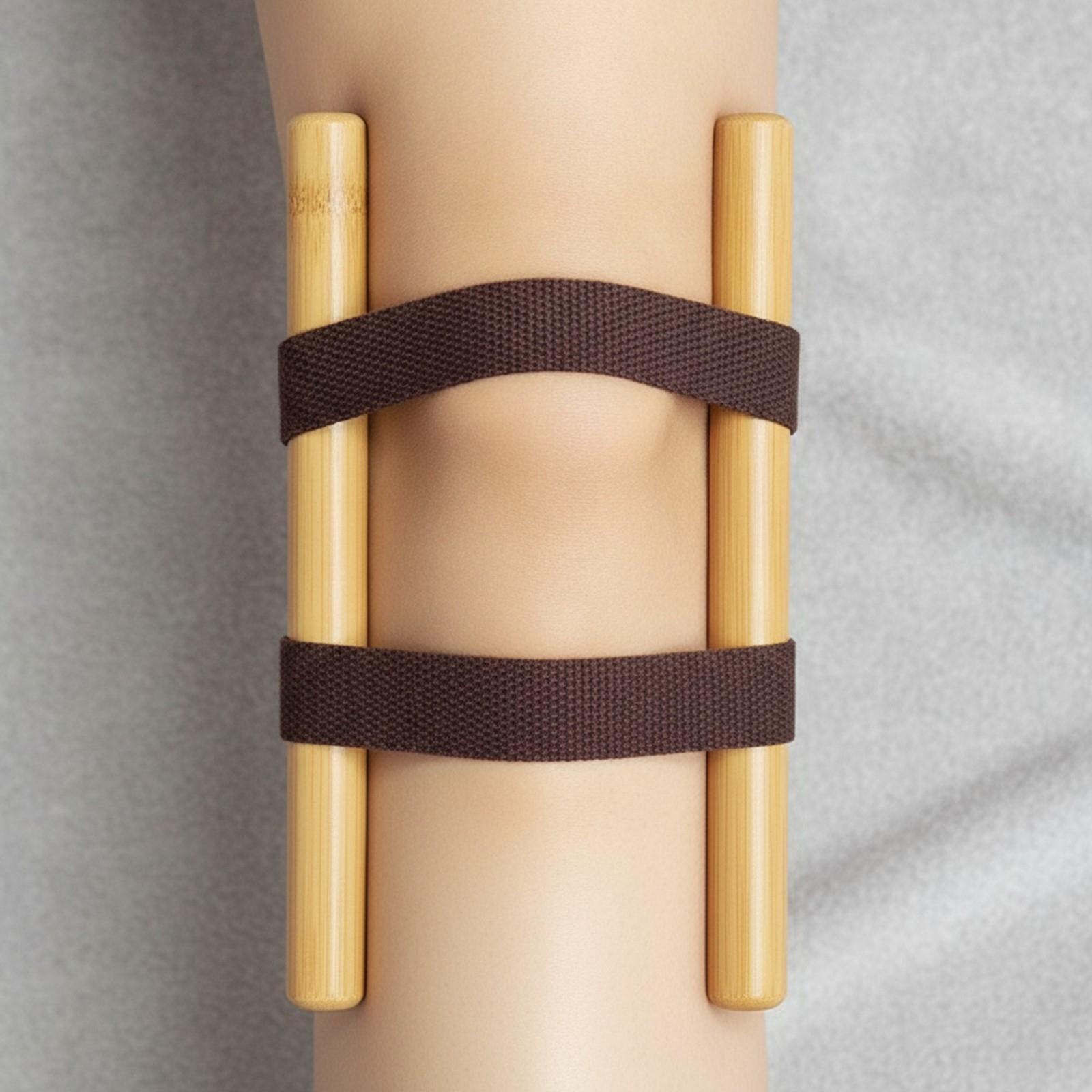 Tongkat Lutut Yoga Bambu yang  - Pilates Yoga Joint ulasan dan harga