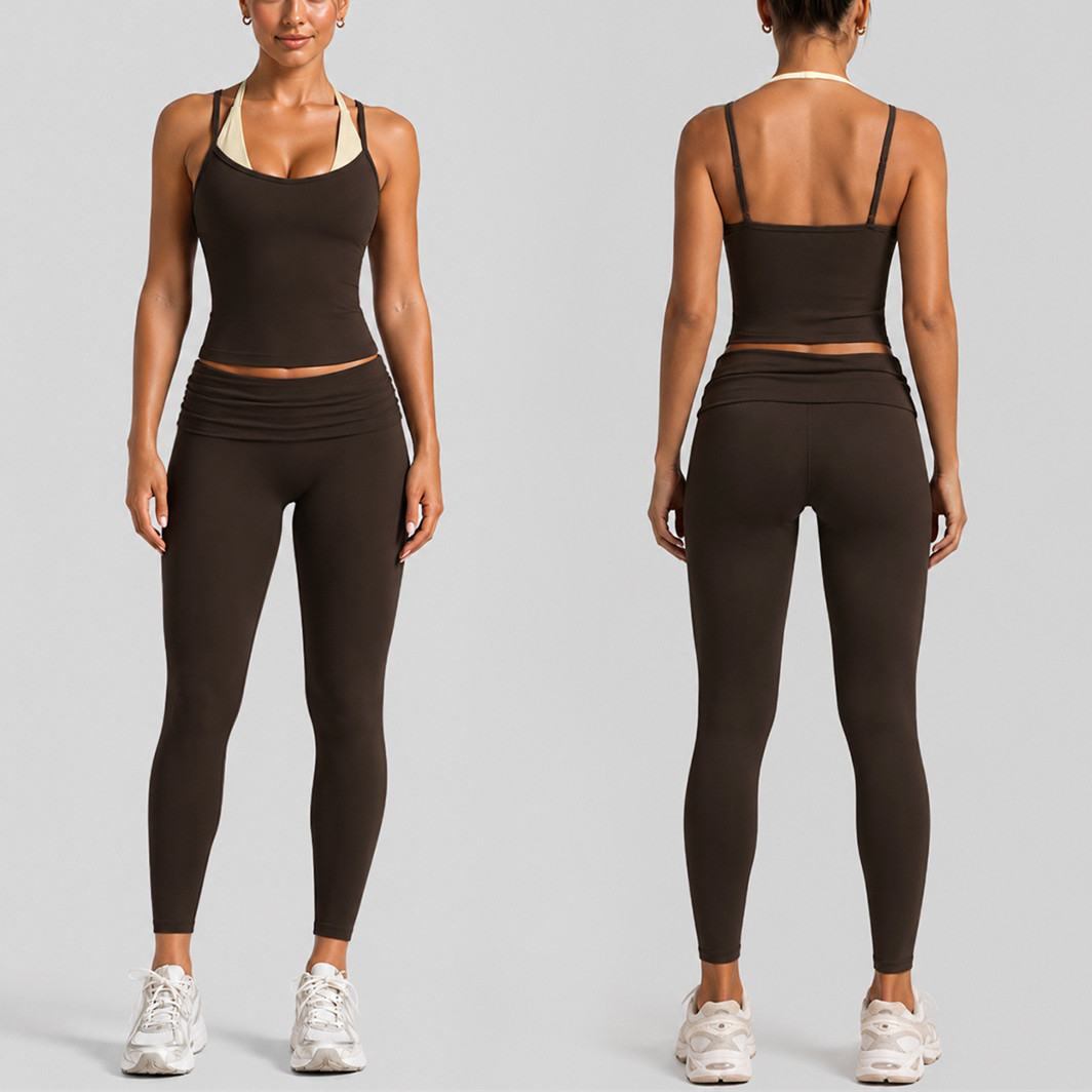 Bra Yoga Wanita Model Halter d - Pilates Yoga Outfit ulasan dan harga