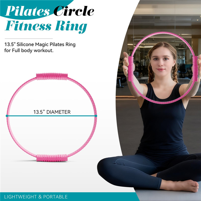 Cincin Yoga Silikon Ramah Ling - Pilates Yoga Ring ulasan dan harga